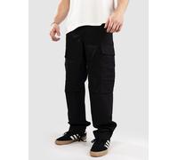 Carhartt WIP Regular Cargo Hose black / rinsed Herren Gr. 27/30