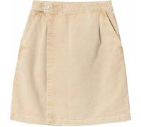 Carhartt WIP - Rock aus Bio-Baumwolle - Emery Skirt W Dusty H Brown für Damen aus Baumwolle - Größe S - Beige Beige S