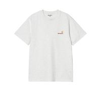 Carhartt WIP American Script T-Shirt - Ash Heather S Grau