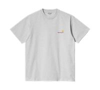 Carhartt WIP American Script T-Shirt - Ash Heather S Grau