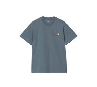Carhartt WIP - S/S American Script T-Shirt - T-Shirt-kurzarm S blau