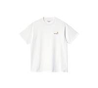 Carhartt WIP S/S American Script T-Shirt men Shortsleeves white in Größe:S