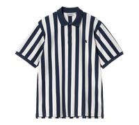 Carhartt WIP S/S Boynton Polo (boynton stripe jacquard / ink) - XL