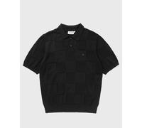 Carhartt WIP S/S Checker Polo men Polos black in Größe:S