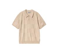 Carhartt WIP - S/S Checker Polo - T-Shirt-kurzarm XL beige