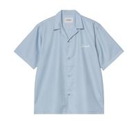 Carhartt WIP Delray Hemd frosted blue / white Herren Gr. M