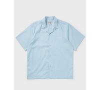 Carhartt WIP S/S Delray Shirt men Shortsleeves blue in Größe:XXL