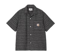Carhartt WIP S/S Gellar Shirt (gellar stripe, black) - L