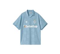 Carhartt WIP S/S Hartt's Football Tee men Jerseys blue in Größe:XL