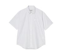 Carhartt WIP Short Sleeve Keene Cotton/Poplin Shirt White Weiß M