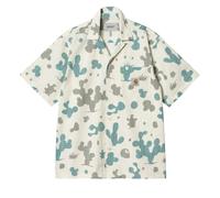 Carhartt WIP S/S Opus Shirt Herren Opus Print Wax - Beige / S