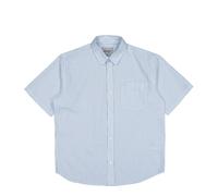 Carhartt WIP S/S Phelps Shirt (phelps stripe / bluebird) - L
