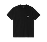 M CARHARTT WIP S/S POCKET HEART SCHWARZES T-SHIRT