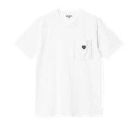 Carhartt WIP S/S Pocket Heart T-Shirt (white / black) - M
