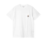 Herren T-Shirt - Pocket - White,XL,Weiß