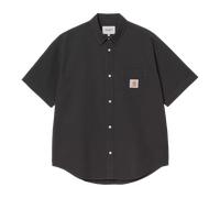 Carhartt WIP S/S Toland Shirt (toland stripe, black) - S