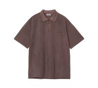 Carhartt WIP S/S Wayne Polo Palisander, Garment dyed