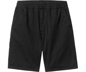 Carhartt WIP - Shorts aus Bio-Baumwolle - Unisex - Flint Short - Flint Short Black für Herren aus Baumwolle - Größe M - schwarz schwarz M