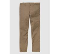 Carhartt WIP Sid Hose leather / rinsed Herren Gr. 26/34