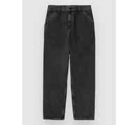 Carhartt WIP Single Knee Jeans black stone washed Herren Gr. 27/30