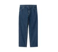 Carhartt WIP Single Knee Smith Denim Pants Blue Stone Washed Blau W34L32