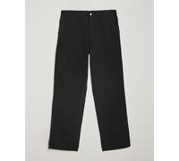 Carhartt WIP Single Knee Pants Dearborn Canvas Black Schwarz W32L32