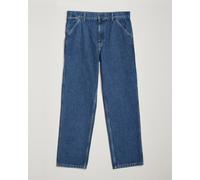 Carhartt WIP Single Knee Smith Denim Pants Blue Stone Washed Blau W30L32