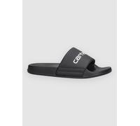 Carhartt WIP Slippers Sandalen black / white Gr. 6.5