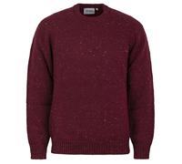 Carhartt WIP Strickpullover Anglistic Sweater Speckled malbec red S