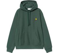 Carhartt WIP - Sweat décontracté à capuche - Hooded American Script Sweat Kale Green für Herren aus Baumwolle - Größe M - Grün Grün M