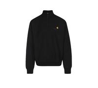 Carhartt WIP Half Zip American Script Half-Zip Sweater black Herren Gr. XL