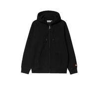 Carhartt WIP Hooded Chase Jacket men Hoodies|Windbreaker|Zippers black in Größe:S