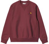 Carhartt WIP - Sweatshirt aus Baumwolle - American Script Sweat Rondo für Herren - Größe XL - Bordeaux Bordeaux XL