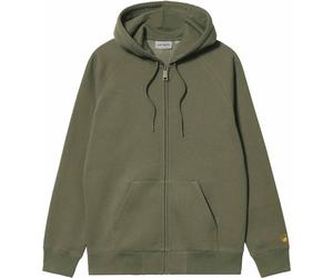 Carhartt WIP - Sweatshirt mit Reißverschluss - Herren - Hooded Chase Jacket Leaf / Gold - Hooded Chase Jacket Leaf / Gold für Herren aus Khaki S