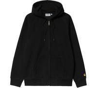 Carhartt WIP Hooded Chase Jacket Schwarz in Größe S
