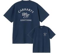 Carhartt WIP - T-shirt aus Bio-Baumwolle - Herren - S/S Eightynine T-Shirt Jupiter - S/S Eightynine T-Shirt Jupiter für Herren aus Navy blau L
