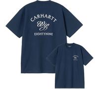 Carhartt WIP - T-shirt aus Bio-Baumwolle - Herren - S/S Eightynine T-Shirt Jupiter - S/S Eightynine T-Shirt Jupiter für Herren aus Navy blau XL