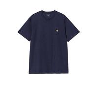 Carhartt WIP S/S Chase Tee men Shortsleeves blue in Größe:L