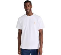 Carhartt WIP S/S Chase T-Shirt (white / gold) - L