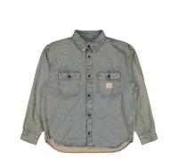 Carhartt WIP Tigan Shirt Jac Blau in Größe L