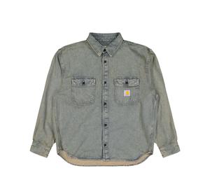 Carhartt WIP Tigan Shirt Jac Blau in Größe L