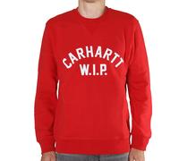 Carhartt WIP USS Script Sweat Rosehip White Washed - L