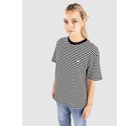 Carhartt WIP Verner T-Shirt verner stripe / black / wax Damen Gr. M