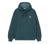 Carhartt WIP Vista Sweat Hoodie Deep Lagoon Garment Dyed - M