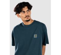 Carhartt WIP Vista T-Shirt deep lagoon garment dyed Herren Gr. L