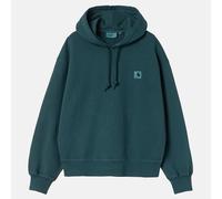 Carhartt WIP W' Nelson Hoodie - Deep Lagoon Garment Dyed - S