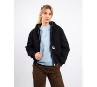 Carhartt WIP - Winterjacke mit Kapuze - W' Og Active Jacket Black Rinsed für Damen aus Baumwolle - Größe M - schwarz schwarz M