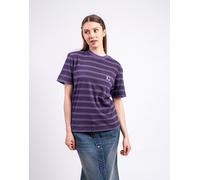 Carhartt WIP W' S/S Hanson Pocket T-Shirt Hanson W Stripe, Lokers garment dyed M