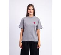 Carhartt WIP W' S/S Heart Patch T-Shirt Grey Heather/Red XS