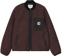 Carhartt WIP - Warme und komfortable Fleecejacke - Damen / Frau W' Janet Liner - W' Janet Liner Palisander Black für Damen - Größe M - Braun M